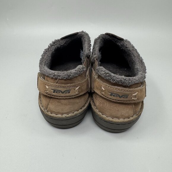 Teva Kiru Beluga Women’s Lined Slip On Clog Size 8 Brown - Picture 6 of 9